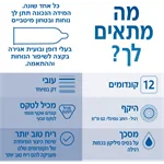 דורקס INVISIBLE קונדומים אקסטרה דקים 2
