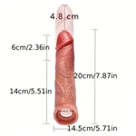 שרוול הלבשה מגדיל פין ורוטט עם שלט 6